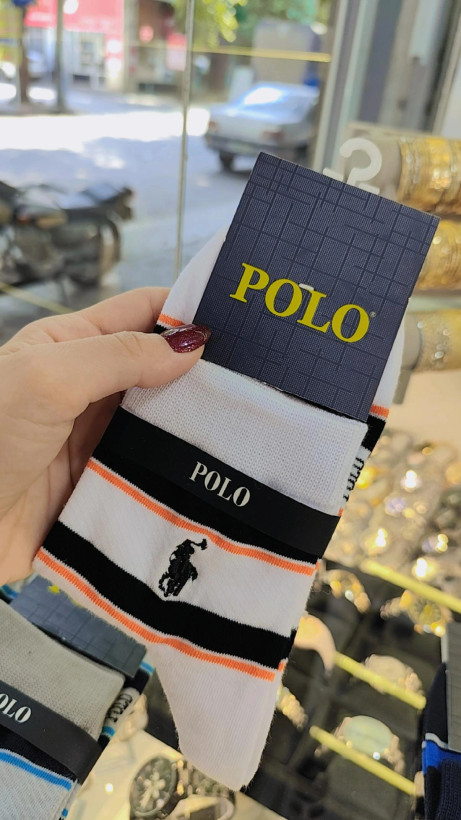 جوراب مردانه ضد حساسیت ضد بو و ضد باکتری polo